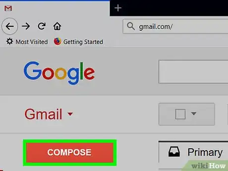 Image titled Begin an Email on Gmail on PC or Mac Step 2