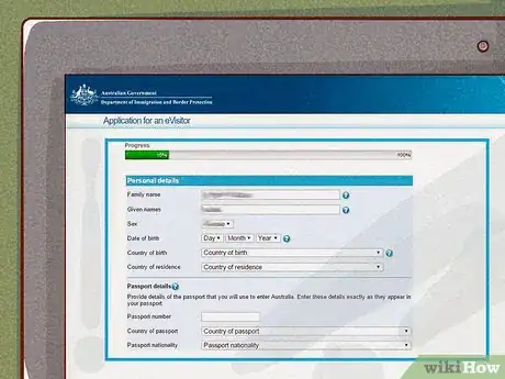 Image titled Get a Tourist Visa for Australia Step 9