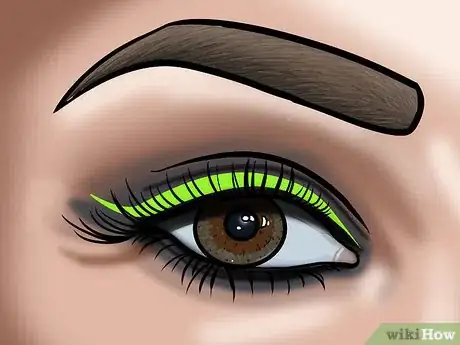 Image titled Wear Neon Eyeliner Step 1