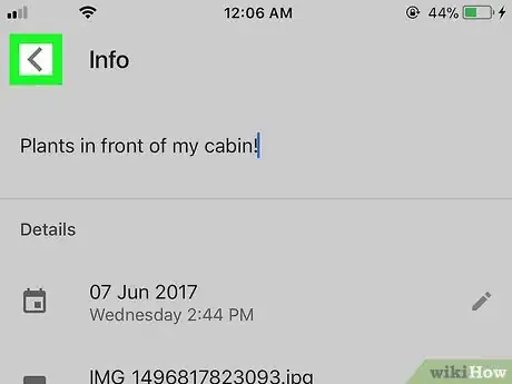 Image titled Add Desriptions to Google Photos on iPhone or iPad Step 5