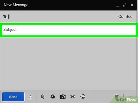 Image titled Begin an Email on Gmail on PC or Mac Step 4