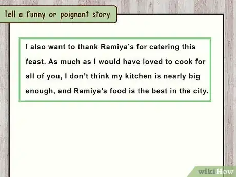 Image titled Give a Thank You Speech Step 3