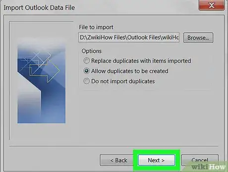 Image titled Import an Outlook PST File on PC or Mac Step 13