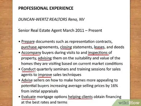 Image titled Write a Resume for a Real Estate Job Step 4
