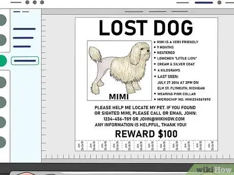 Image titled Make Lost Pet Signs Step 11