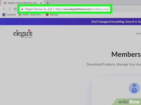 Image titled Install the Divi Theme on WordPress on PC or Mac Step 1