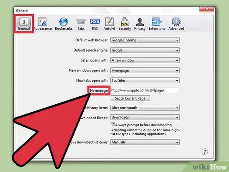 Image titled Make Google Your Homepage on Safari Step 4
