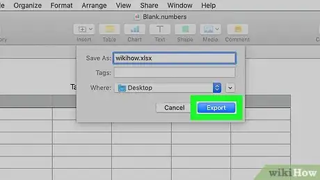 Image titled Convert .Numbers to .Xls Step 15