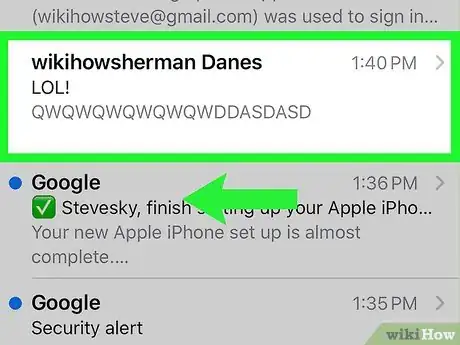 Image titled Mute in the Mail App on iPhone or iPad Step 2