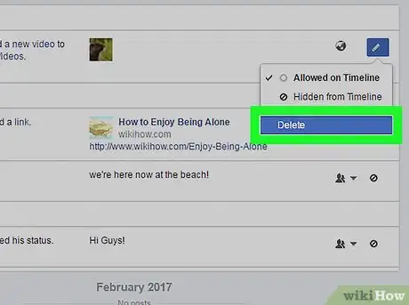 Image titled Delete All Old Facebook Posts on a PC or Mac Step 6
