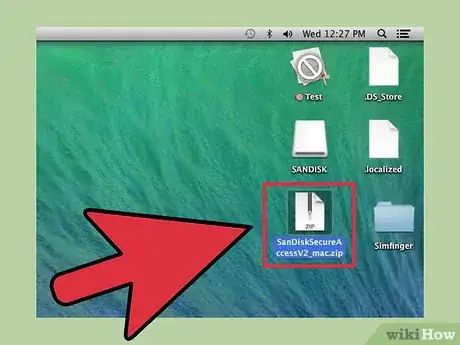 Image titled Protect Files in a Sandisk USB Flash Drive with Sandisk Secureaccess on Mac Step 2