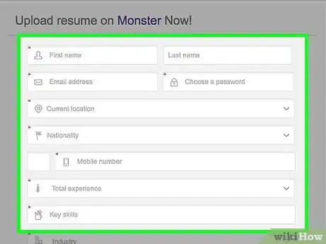 Image titled Post Your Resume on Monster Step 5