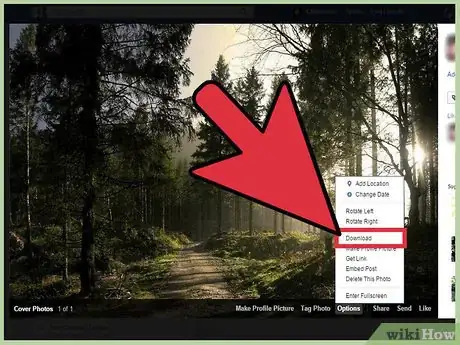 Image titled Save a Cover Photo on Facebook Step 6