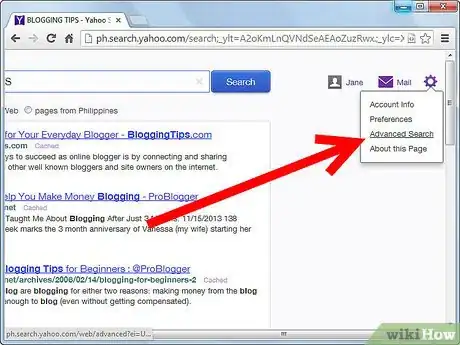 Image titled Use the Yahoo Search Engine Step 9