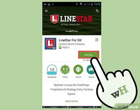 Image titled Use the DraftKings Fantasy Sports App Step 1
