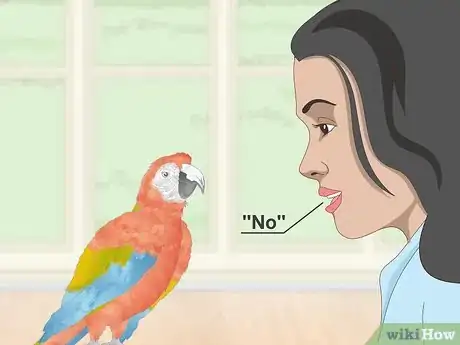 Image titled Treat and Prevent Macaw Bites Step 12