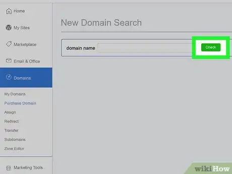 Image titled Get a Bluehost Domain Step 5