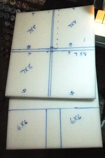 Image titled CC 13 foam measured