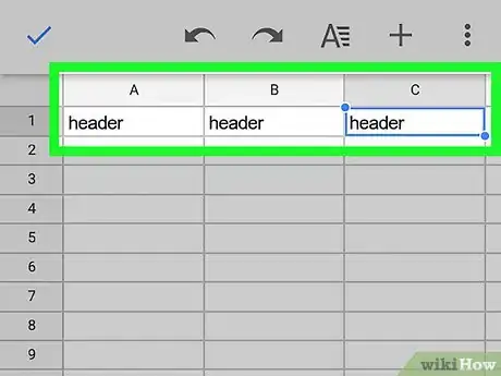 Image titled Freeze a Row on Google Sheets on Android Step 4
