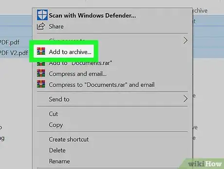 Image titled Protect a Zip File with a Password on PC or Mac Step 6