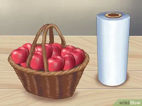 Image titled Wrap a Gift Basket Step 1