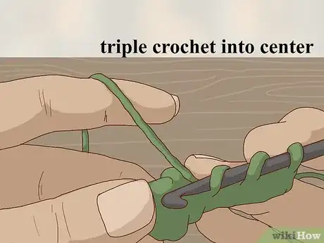 Image titled Crochet a Shamrock Step 5