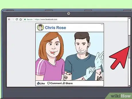 Image titled Ignore People on Facebook Step 2