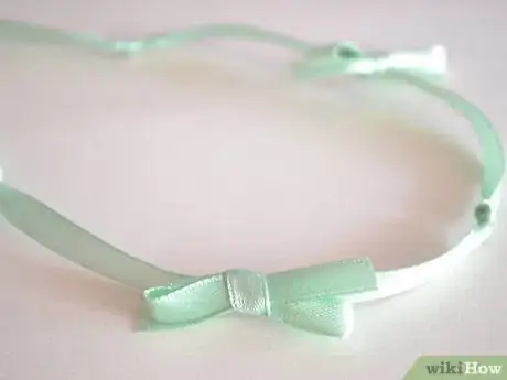 Image titled Make a Knotted Ribbon Necklace Step 8