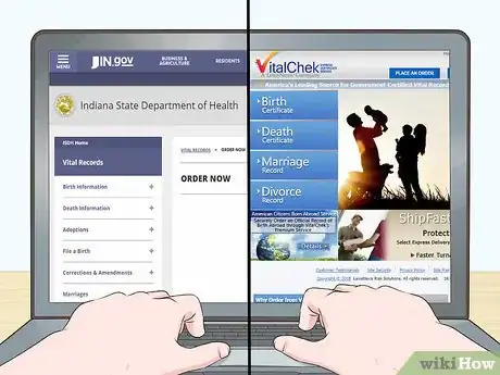 Image titled Obtain a Copy of Your Birth Certificate in Indiana Step 2