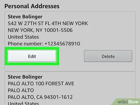Image titled Change Your Shipping Address on Amazon on iPhone or iPad Step 5