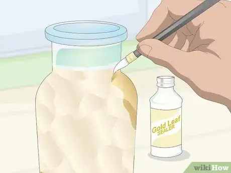 Image titled Make a Gold Leaf Vase Step 12