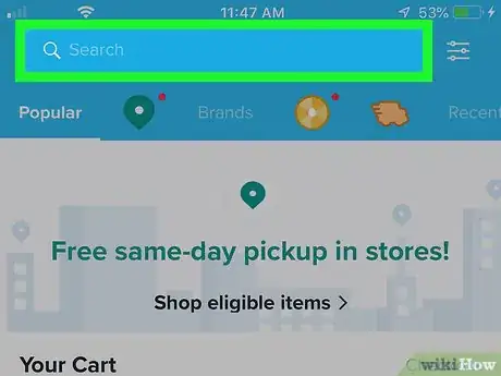 Image titled Delete Search History on the Wish App Step 2