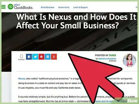 Image titled Collect Sales Tax Online Step 1