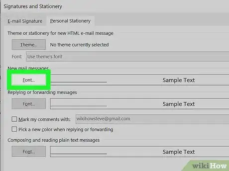 Image titled Change the Font in Outlook Step 13