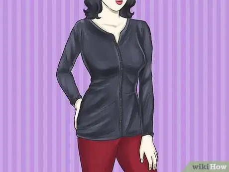 Image titled Wear a Cardigan Sweater Step 2