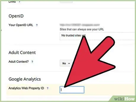 Image titled Add Google Analytics to Blogger Step 14