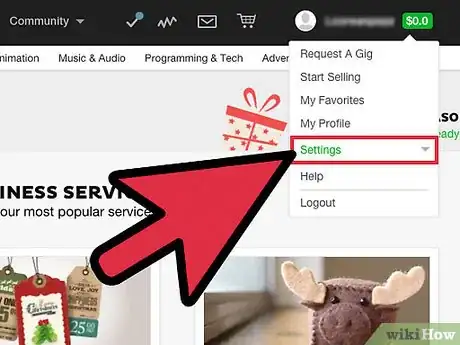 Image titled Link Your Social Media on Fiverr Step 4