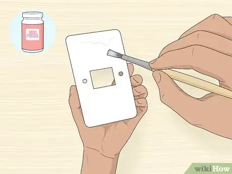 Image titled Cover Light Switch Plates with Scrapbook Paper Step 4