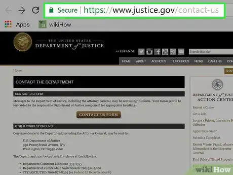 Image titled Contact Jeff Sessions Step 1