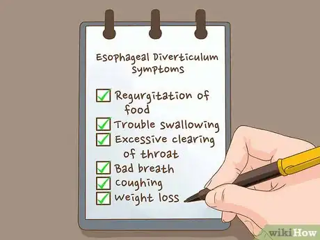 Image titled Treat Esophageal Diverticulum Step 1