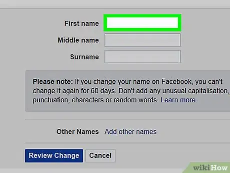Image titled Edit a Facebook Page Name on PC or Mac Step 5