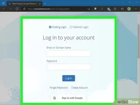 Image titled Get a Bluehost Domain Step 1