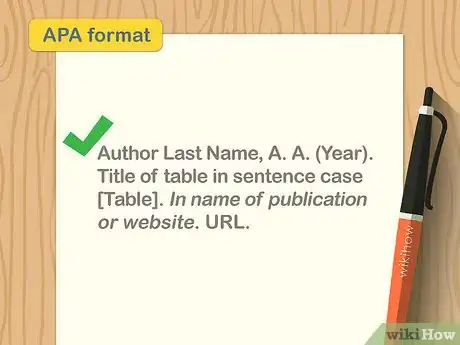 Image titled Cite Tables Step 5
