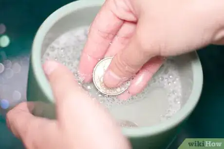 Image titled Clean Found Coins or Fountain Coins Step 4