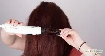 Curl Hair Using a Hot Air Brush