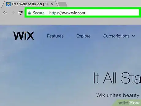 Image titled Delete a Site on Wix on PC or Mac Step 1