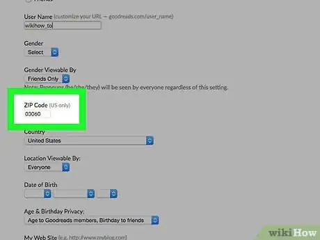 Image titled Manage Your Public Profile Information on Goodreads Step 11