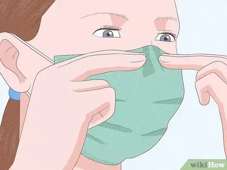 Image titled Use and Dispose of a Throwaway Mask Step 7