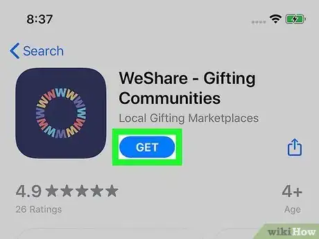 Image titled Post a Request on Weshare Step 1