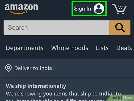 Image titled Leave Seller Feedback on the Amazon App on iPhone or iPad Step 3